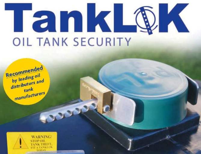 Tanklok Oil and Water Tank Lock